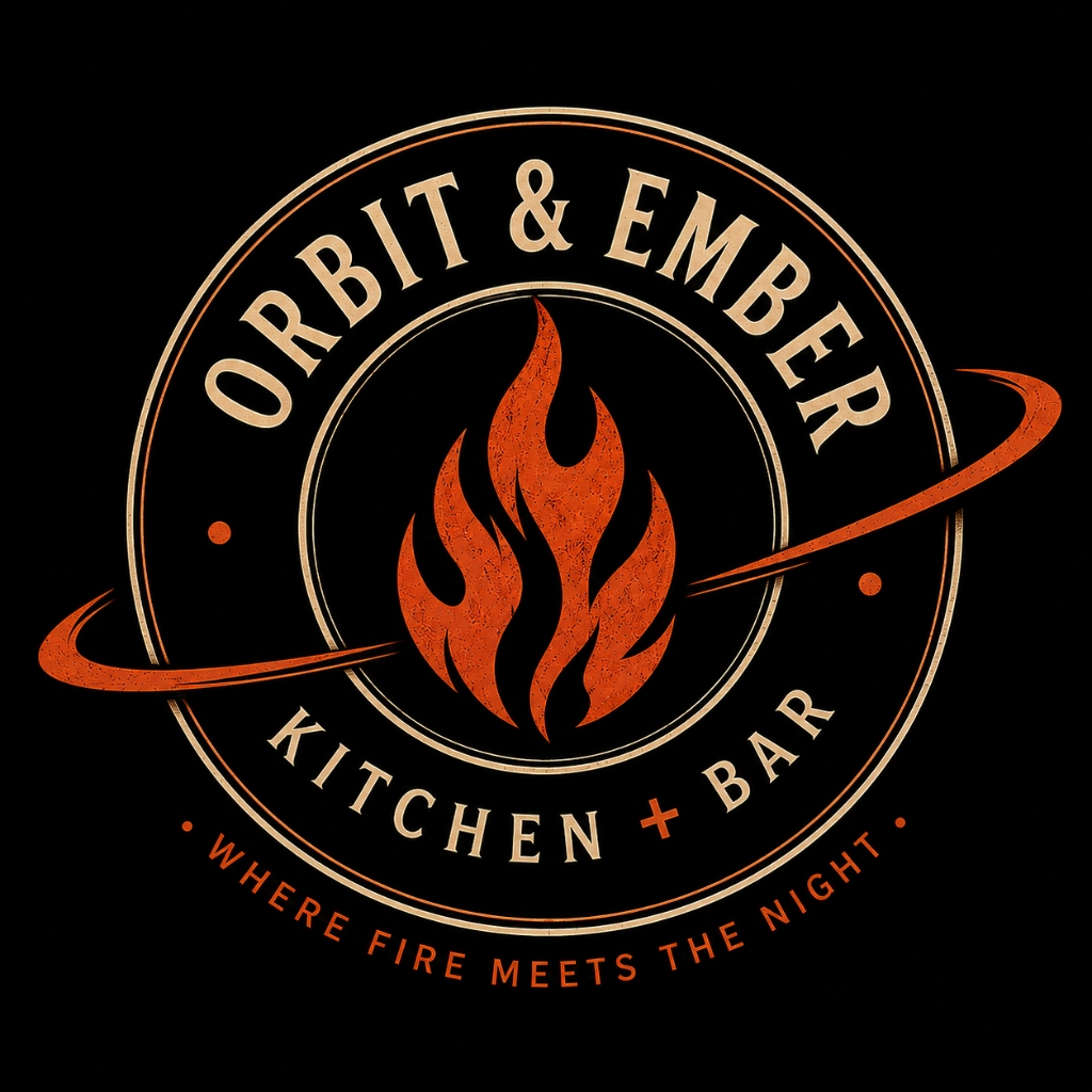 Orbit & Ember exterior in South End Charlotte at dusk